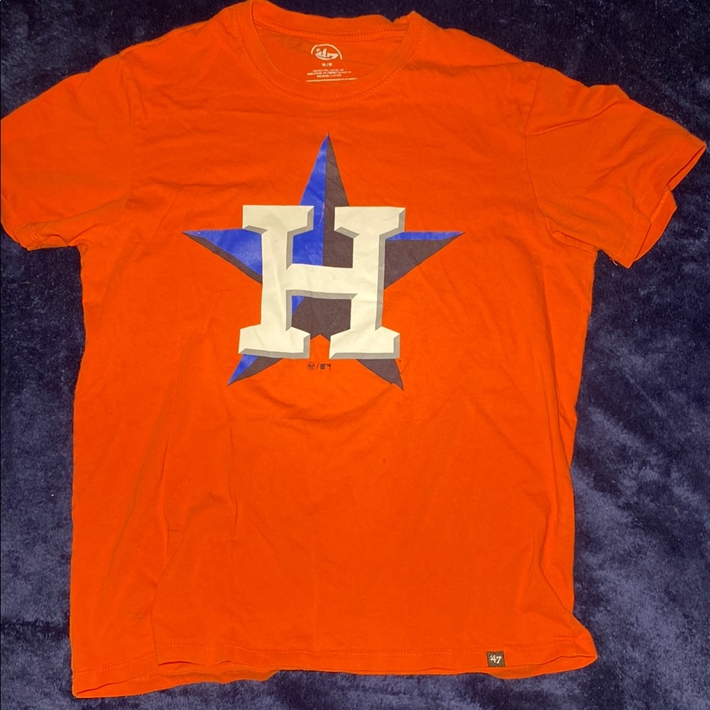 47 Brand Orange Astros T-Shirt